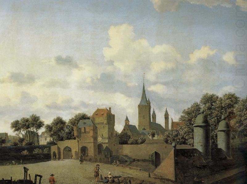 Jan van der Heyden Church of the landscape china oil painting image